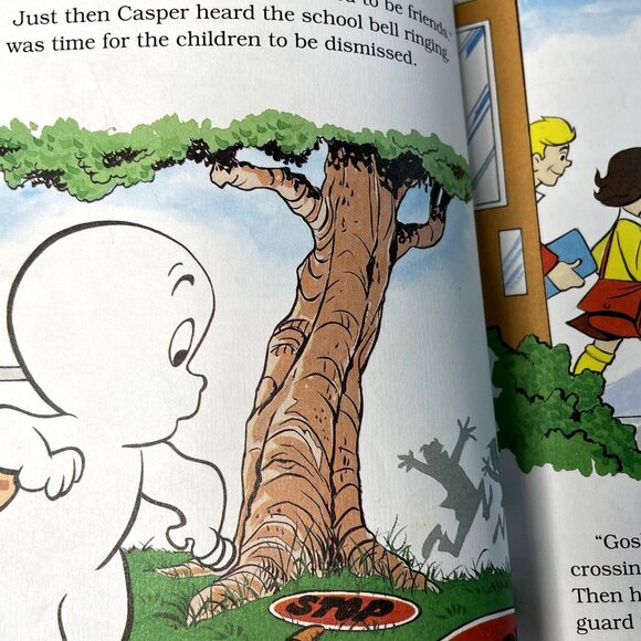 Boo O S On First Casper and Friends Little Golden Book 1992 u Childrens Story Bo - Picture 7 of 8